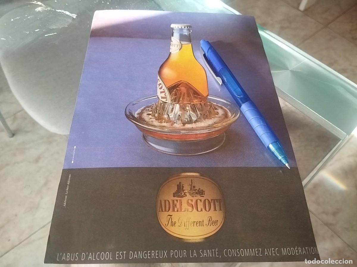 Coleccionismo de cervezas: CERVEZA ALDESCOTT ANUNCIO PUBLICIDAD REVISTA FRANCESA 1996
