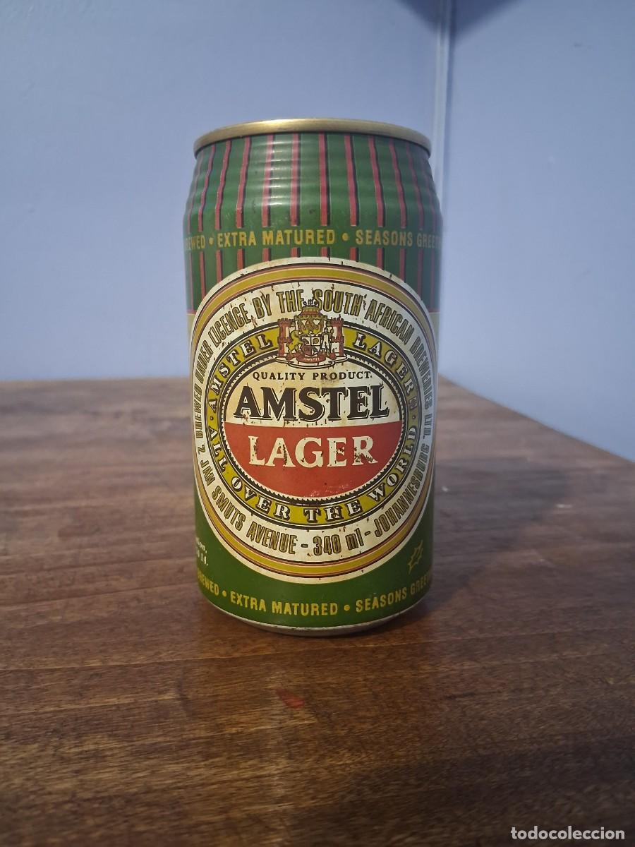 Coleccionismo de cervezas: Lata de cerveza Amstel Sud&aacute;frica &Aacute;frica South African