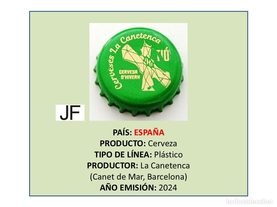 Coleccionismo de cervezas: TAPON CORONA CAPSULA CHAPA CERVEZA LA CANETENCA &rdquo;TI&Oacute;&rdquo; (ESPA&Ntilde;A)