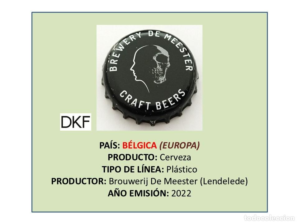 Coleccionismo de cervezas: TAPON CORONA CAPSULA CHAPA CERVEZA MEESTER (B&Eacute;LGICA)