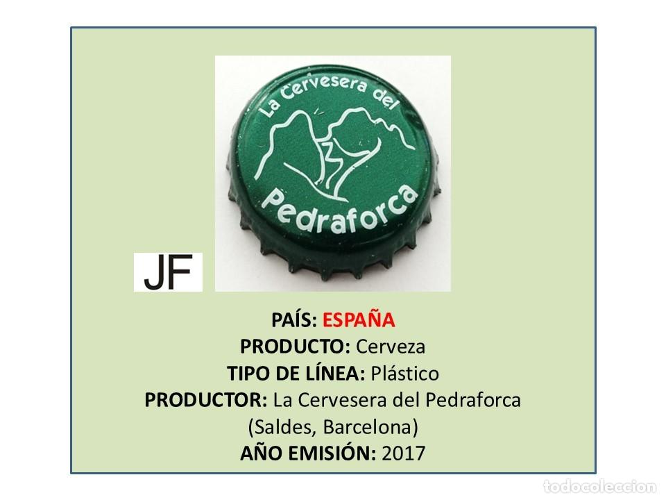 Coleccionismo de cervezas: TAPON CORONA CAPSULA CHAPA CERVEZA PEDRAFORCA (ESPA&Ntilde;A)