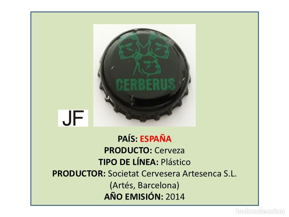 Coleccionismo de cervezas: TAPON CORONA CAPSULA CHAPA CERVEZA CERBERUS (ESPA&Ntilde;A)