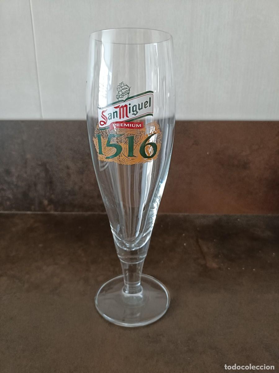Coleccionismo de cervezas: COPA CERVEZA SAN MIGUEL PREMIUM 1516