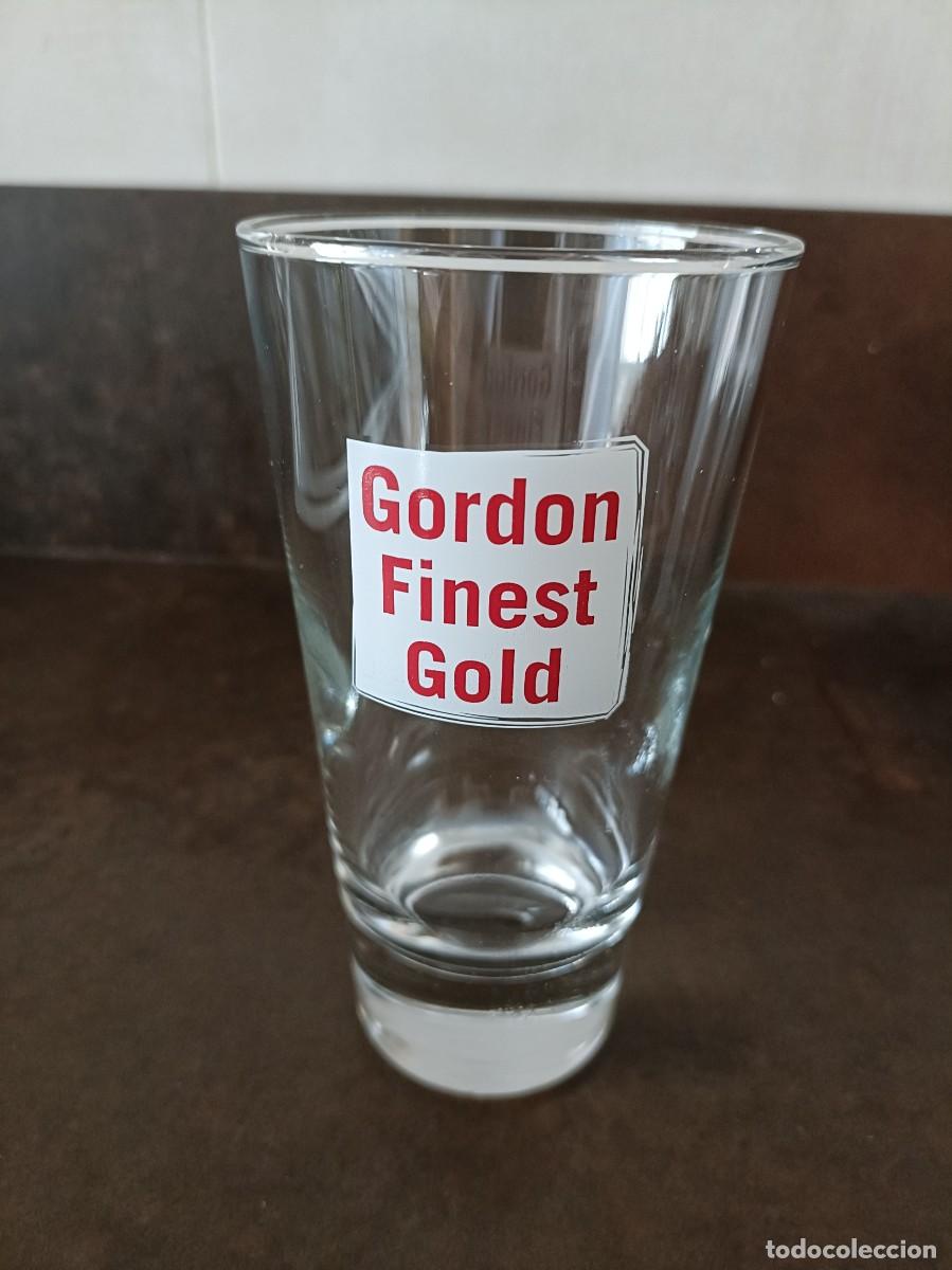 Coleccionismo de cervezas: VASO CERVEZA - GORDON FINEST GOLD