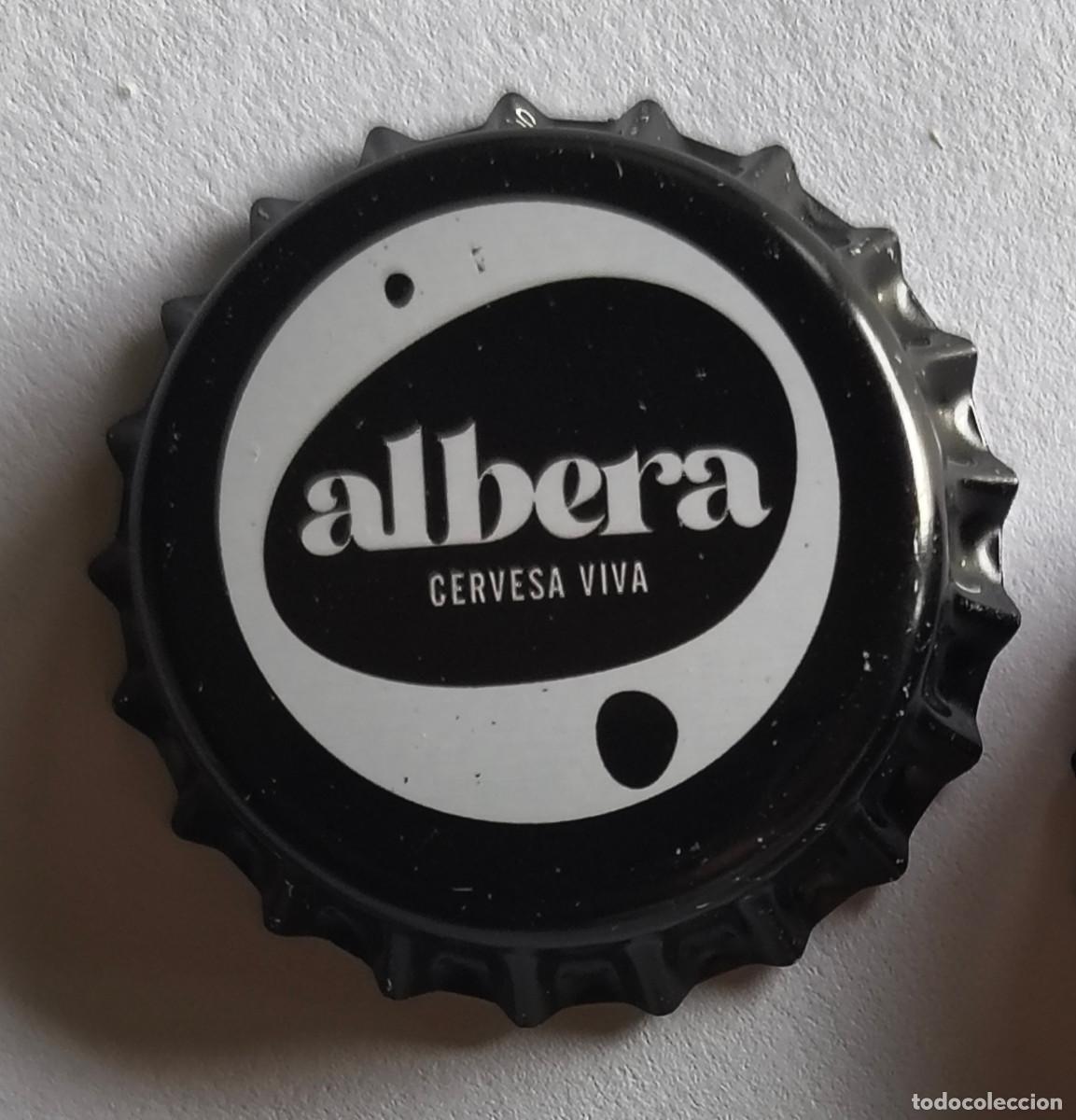 Coleccionismo de cervezas: Chapa cerveza Albera nueva