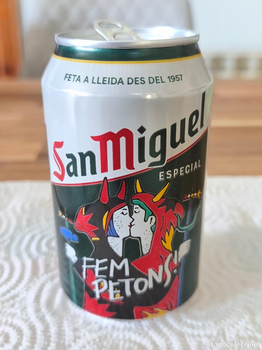 Coleccionismo de cervezas: LATA CERVEZA - SAN MIGUEL ESPECIAL - FEM PETONS