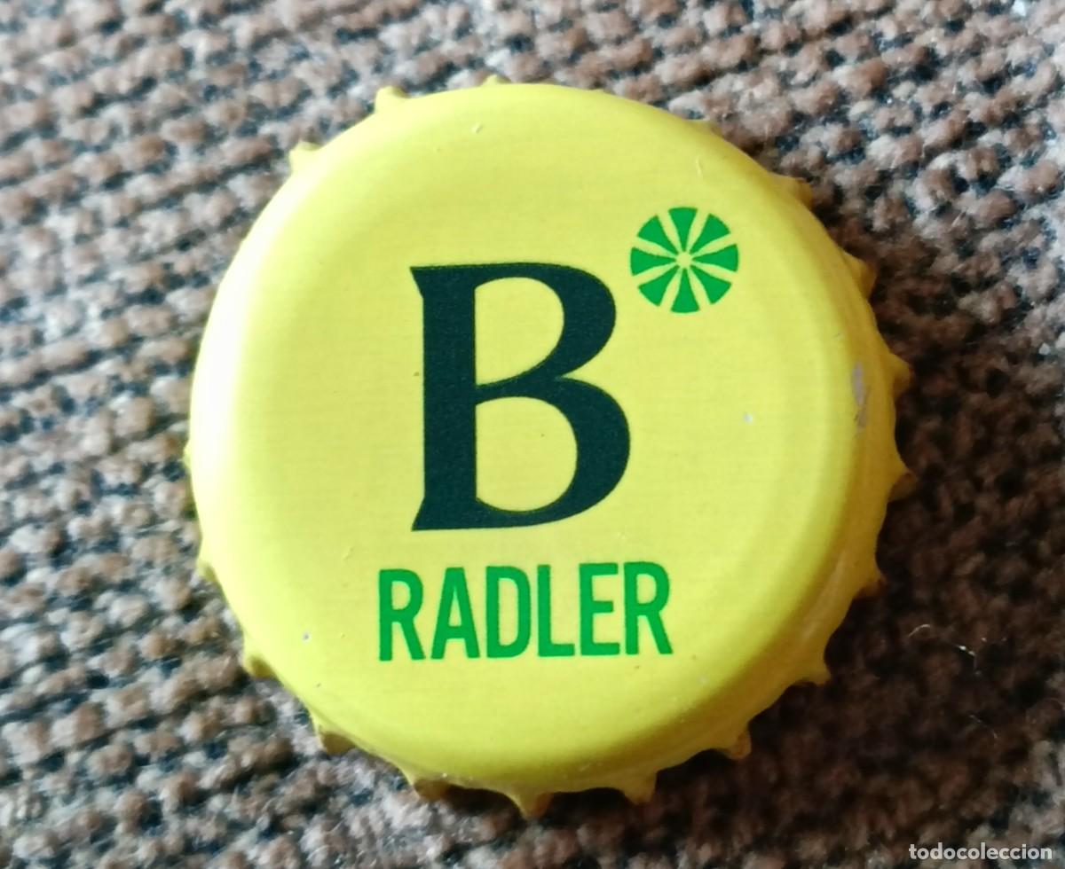 Coleccionismo de cervezas: Chapa, tap&oacute;n Cerveza Estrella Galicia Radler. B Lemon Radler
