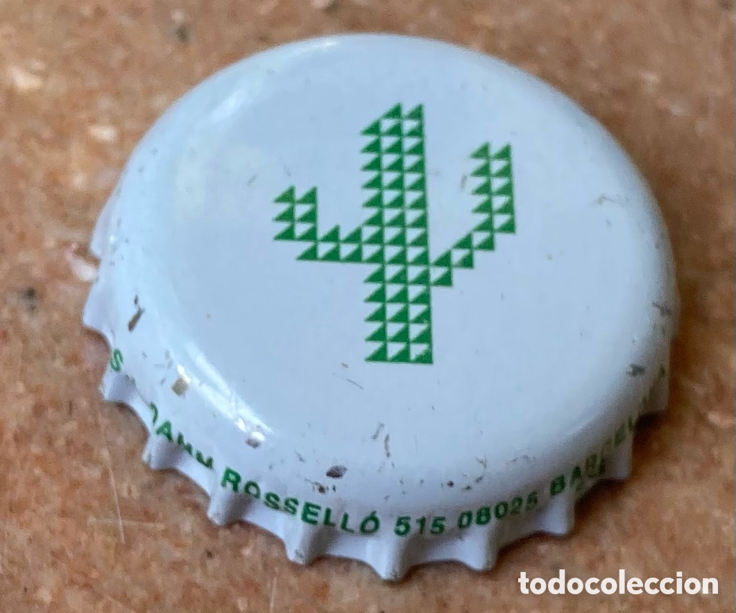 Coleccionismo de cervezas: TAP&Oacute;N CORONA TAPPI BIRRA CHAPA CERVEZA MALQUERIDA DE DAMM (2). FAB.CHAPA: U.--LOTE N. 2754--CARMANJO
