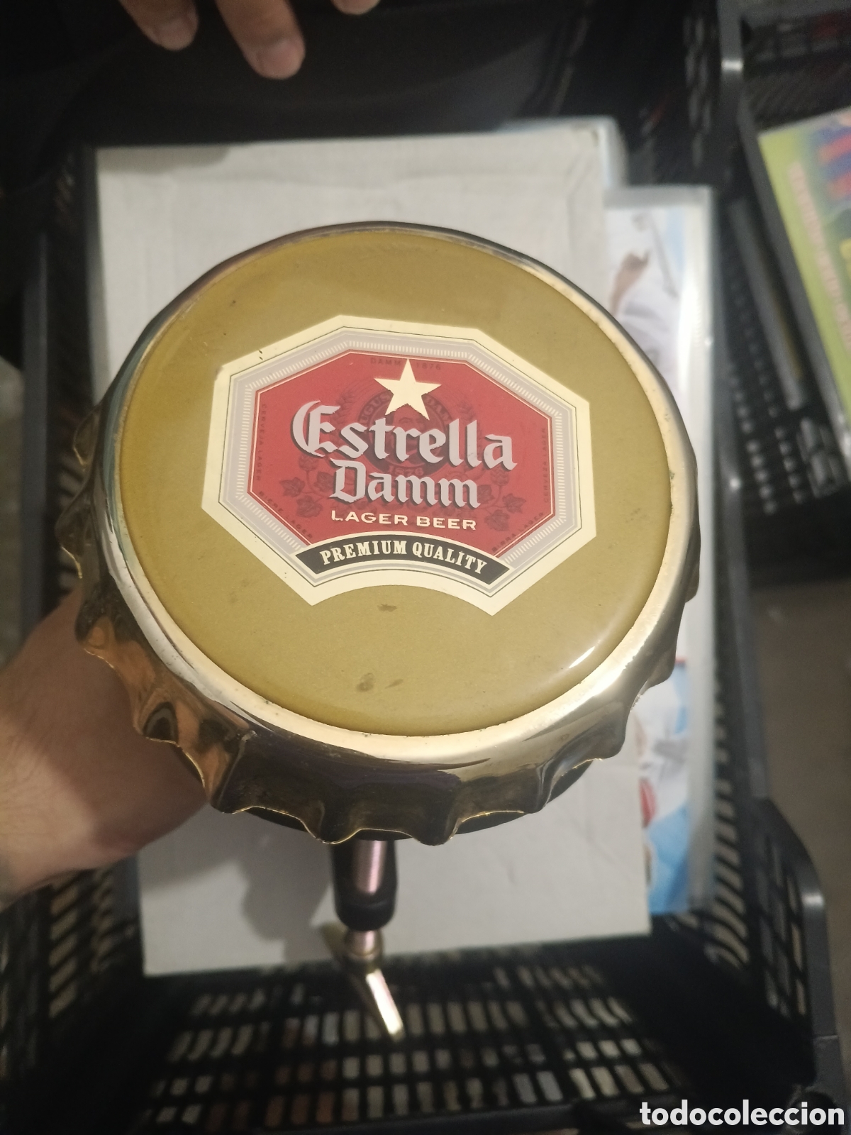 Coleccionismo de cervezas: ABRIDOR DE BARRA CERVEZA ESTRELLA DAMM