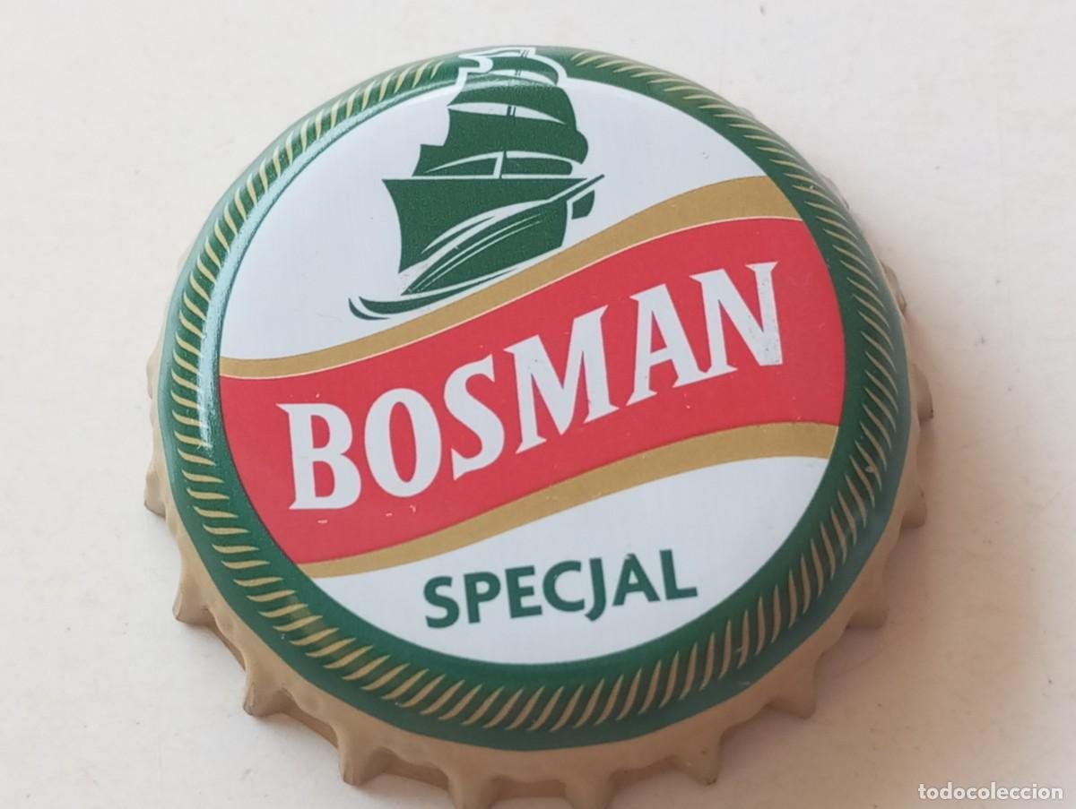 Coleccionismo de cervezas: Chapa tap&oacute;n corona de la cerveza polaca BOSMAN SPECJAL