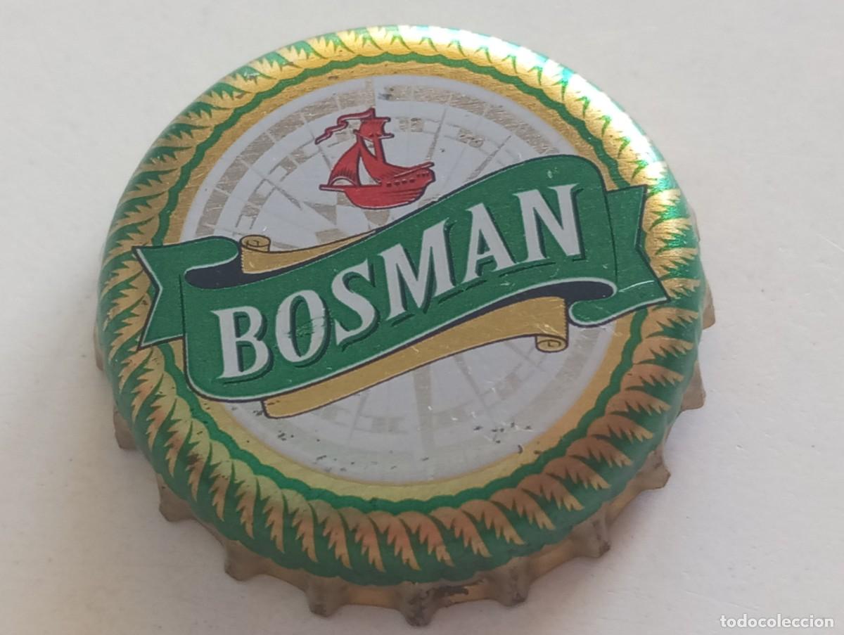Coleccionismo de cervezas: Chapa tap&oacute;n corona de la cerveza polaca BOSMAN