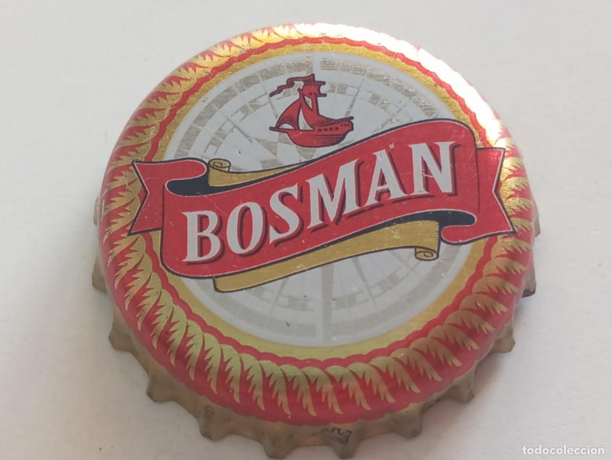 Coleccionismo de cervezas: Chapa tap&oacute;n corona de la cerveza polaca BOSMAN