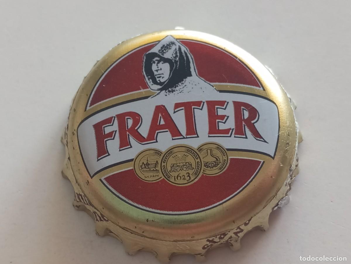 Coleccionismo de cervezas: Chapa tap&oacute;n corona de la cerveza polaca FRATER 1623