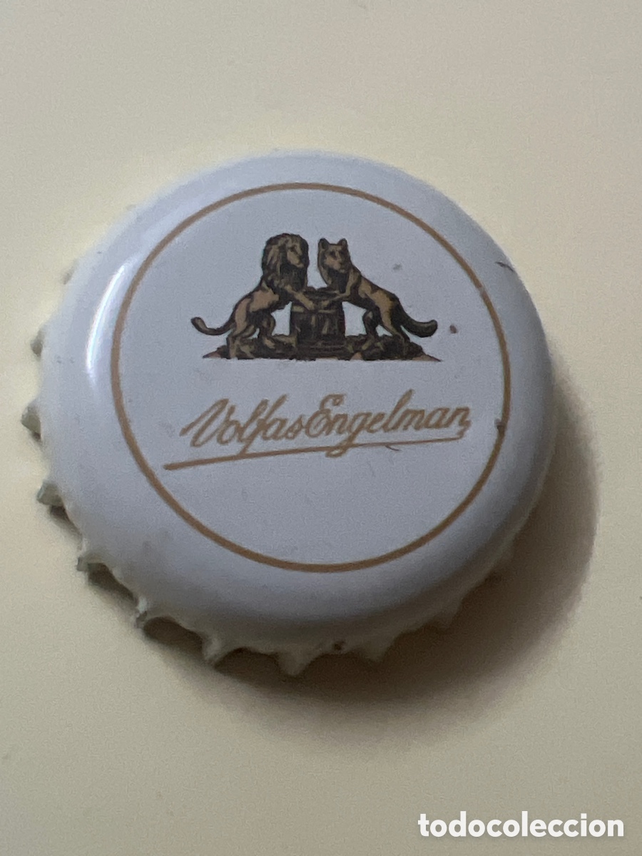 Coleccionismo de cervezas: T4/X111/G4. CHAPA CERVEZA - Volfas Engelman - Lituania