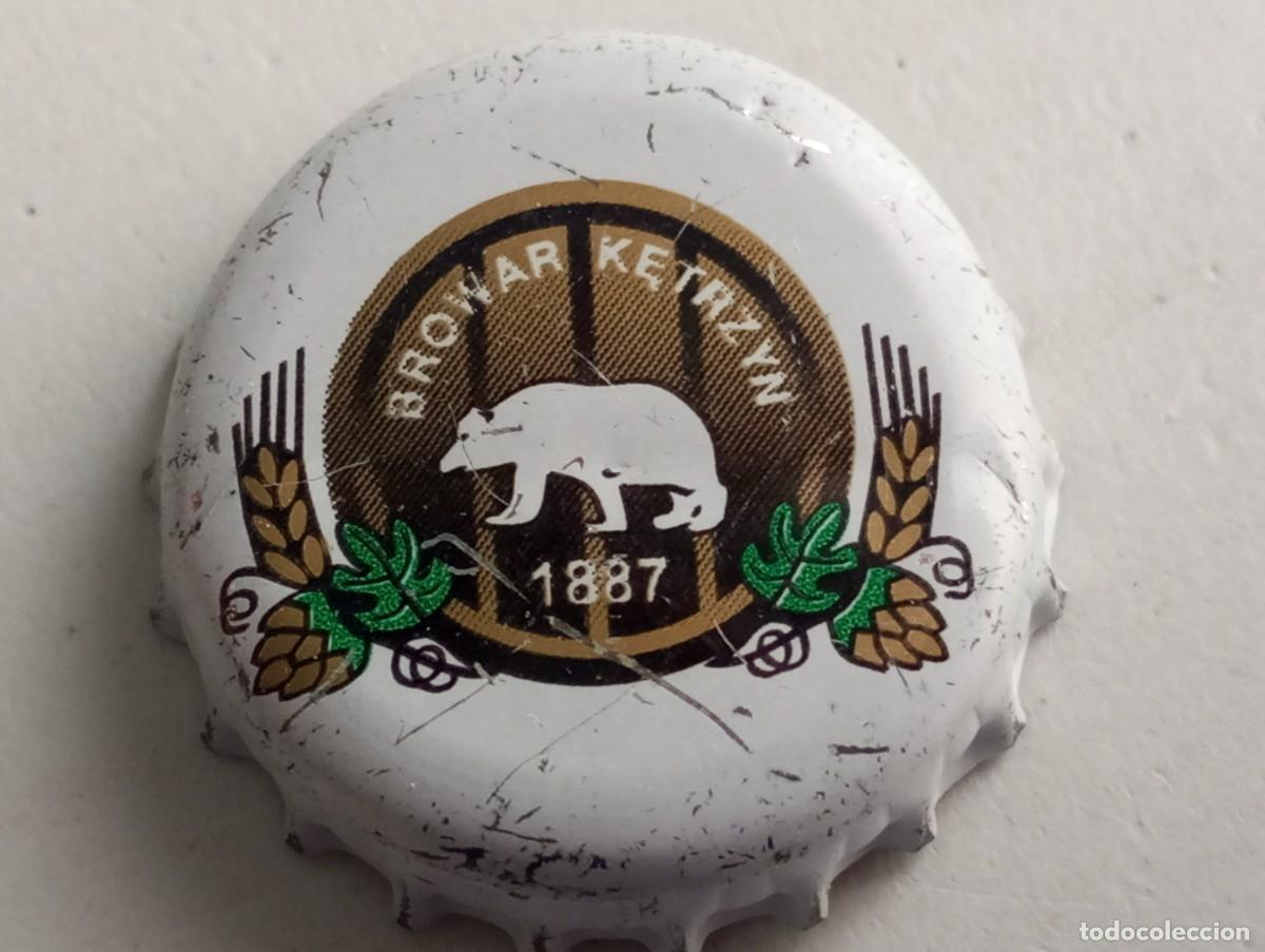 Coleccionismo de cervezas: Chapa tap&oacute;n corona de la cerveza polaca BROWAR KETAZYN 1887