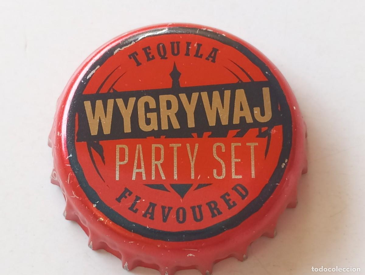 Coleccionismo de cervezas: Chapa tap&oacute;n corona cerveza polaca DESPERADOS GUARAN&Aacute; & CACHA&Ccedil;A WYGRYWAJ PARTY SET TEQUILA FLAVOURED