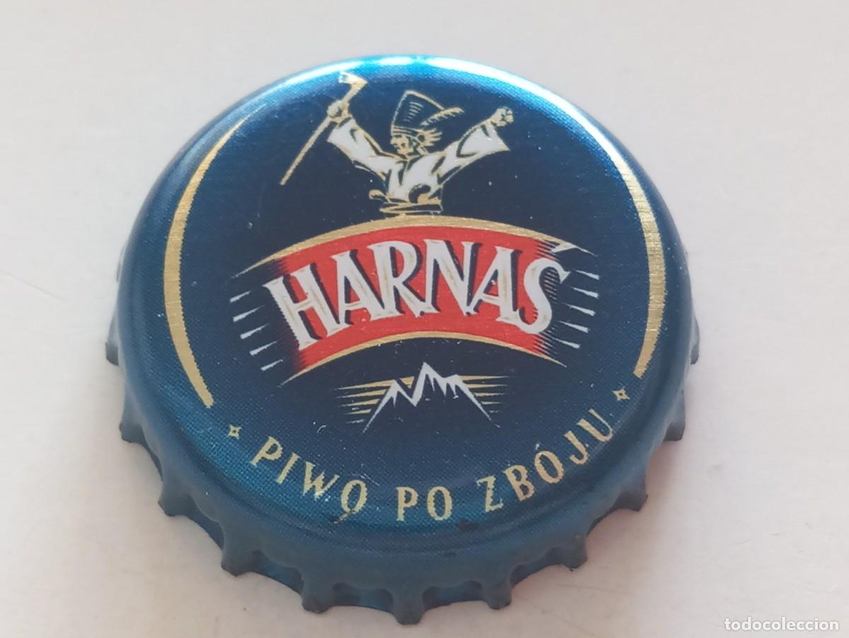 Coleccionismo de cervezas: Chapa tap&oacute;n corona de la cerveza polaca HARN&Aacute;S PIWO PO ZB&Oacute;JU