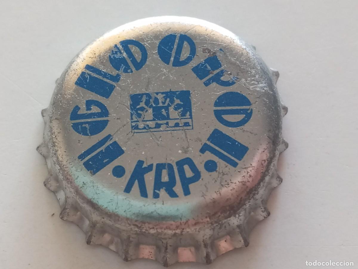 Coleccionismo de cervezas: Chapa tap&oacute;n corona de la cerveza polaca IGLOOPOL KRP