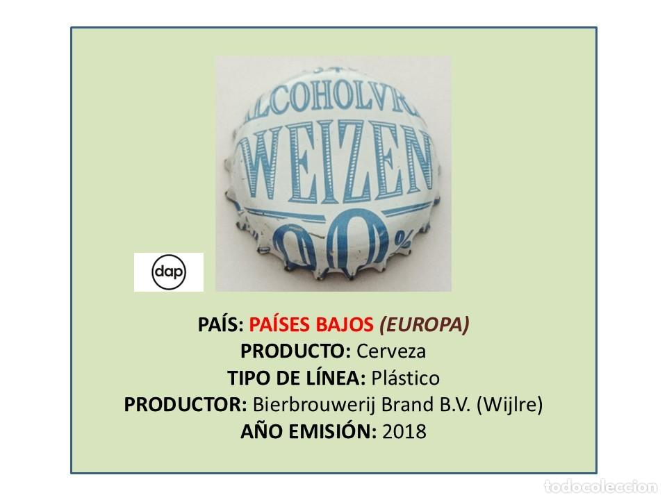 Coleccionismo de cervezas: TAPON CORONA CAPSULA CHAPA CERVEZA 1340 ALCOHOLVRIJ WEIZEN 0.0% (PA&Iacute;SES BAJOS)