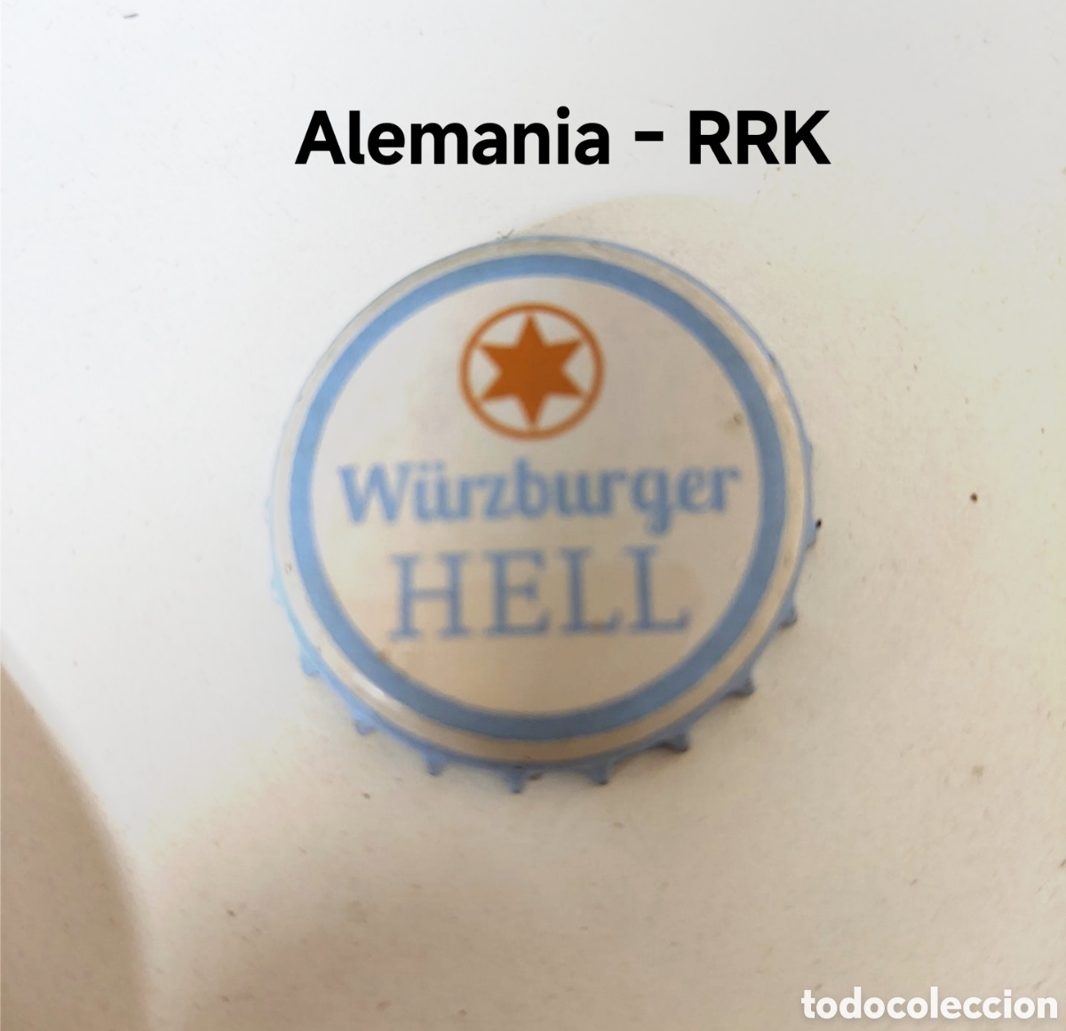 Coleccionismo de cervezas: Chapa tap&oacute;n corona de Alemania