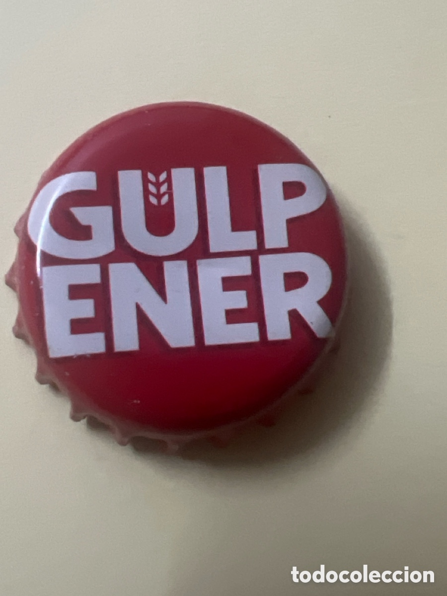 Coleccionismo de cervezas: T4/X112/E4. CHAPA CERVEZA - PA&Iacute;SES BAJOS - Gulpener Gulp ener