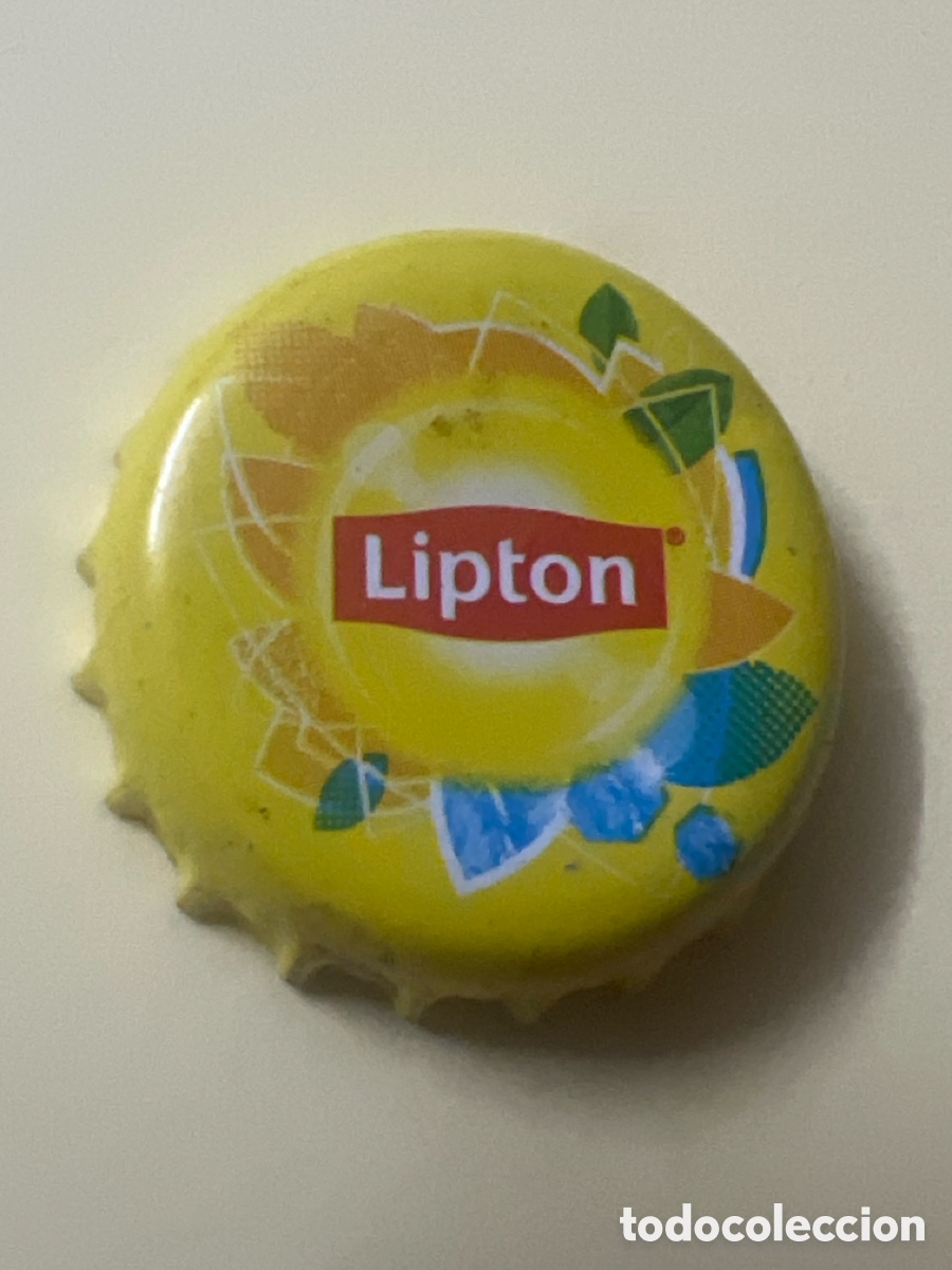 Coleccionismo de cervezas: T4/X112/E5. CHAPAS TAPON CORONA CHAPA REFRESCO LIPTON