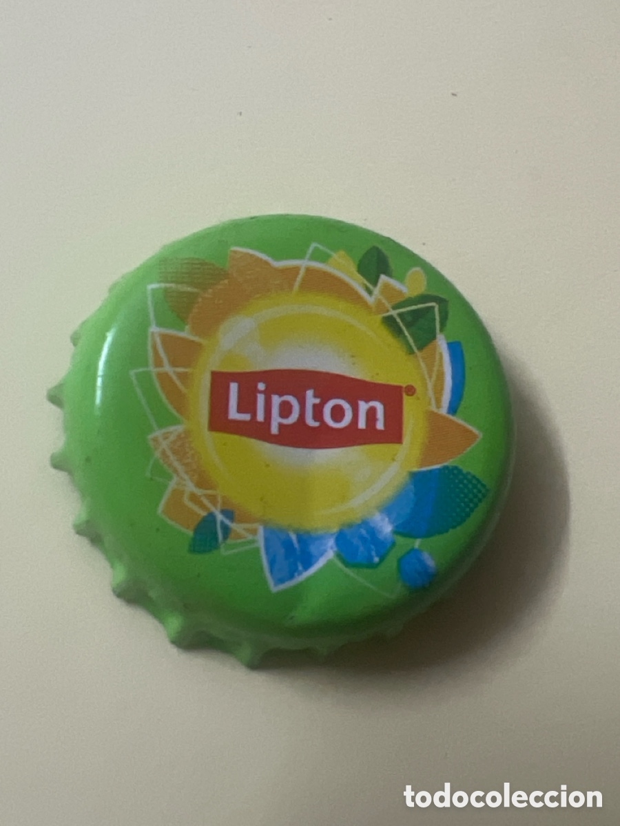 Coleccionismo de cervezas: T4/X112/E6. CHAPA REFRESCO/SODA. Lipton