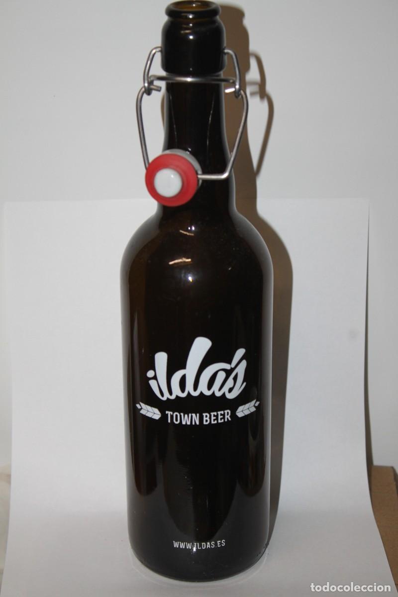 Coleccionismo de cervezas: BOTELLA ARTESANAL ILDA&acute;S, 75 CL. VACIA