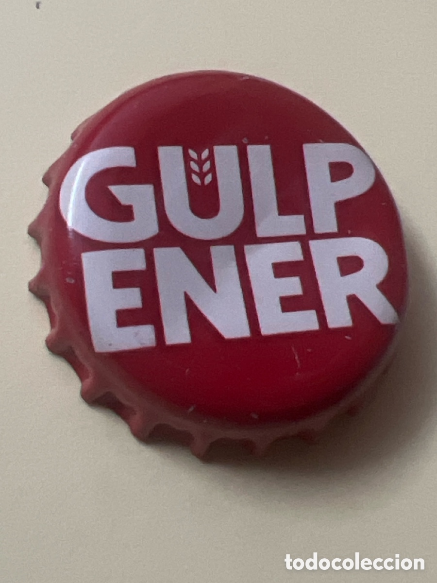 Coleccionismo de cervezas: T4/X112/H4. CHAPA CERVEZA - PA&Iacute;SES BAJOS - Gulpener Gulp ener