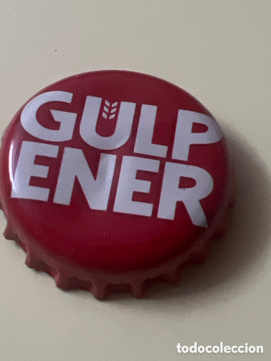 Coleccionismo de cervezas: T4/X112/H5. CHAPA CERVEZA - PA&Iacute;SES BAJOS - Gulpener Gulp ener