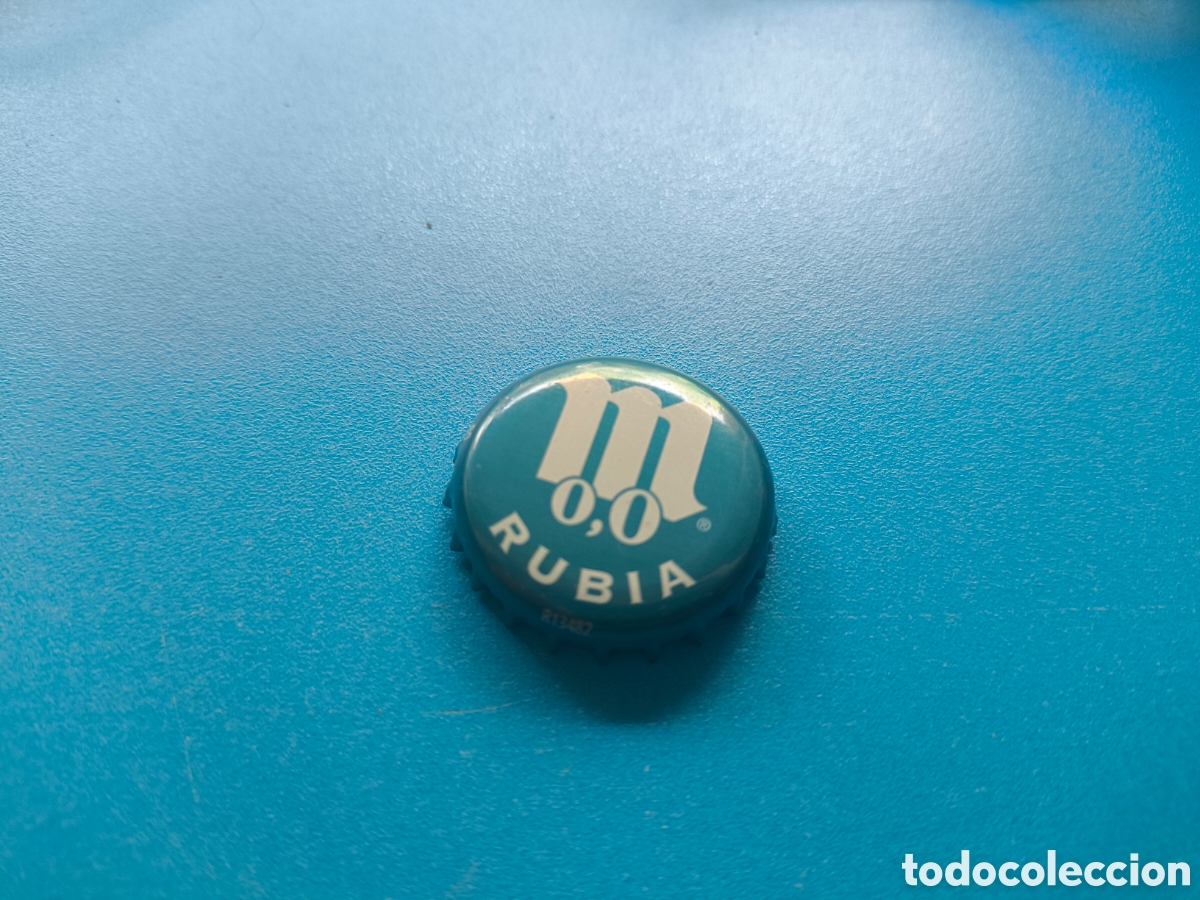 Coleccionismo de cervezas: Chapa Cerveza Mahou Rubia 0,0 (U)