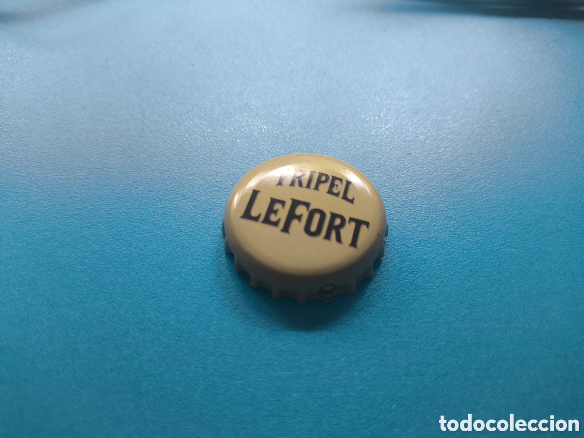 Coleccionismo de cervezas: Chapa Cerveza Tripel Le Fort (DAP)