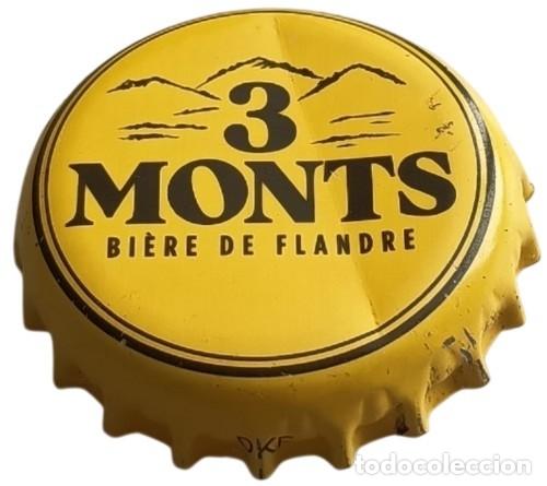 Coleccionismo de cervezas: Franciae Capsule Bi&egrave;re Beer Crown Cap 3 Monts bi&egrave;re de Flandre 59 RP867