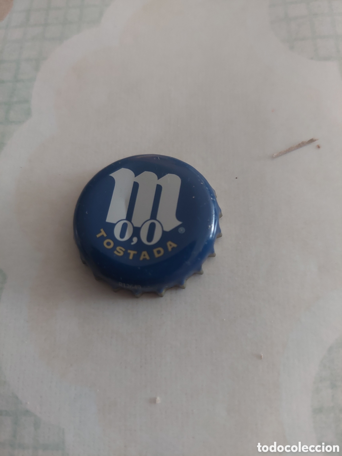 Coleccionismo de cervezas: TAPON CHAPA MAHOU O.O CERVEZA TOSTADA Lim&oacute;n