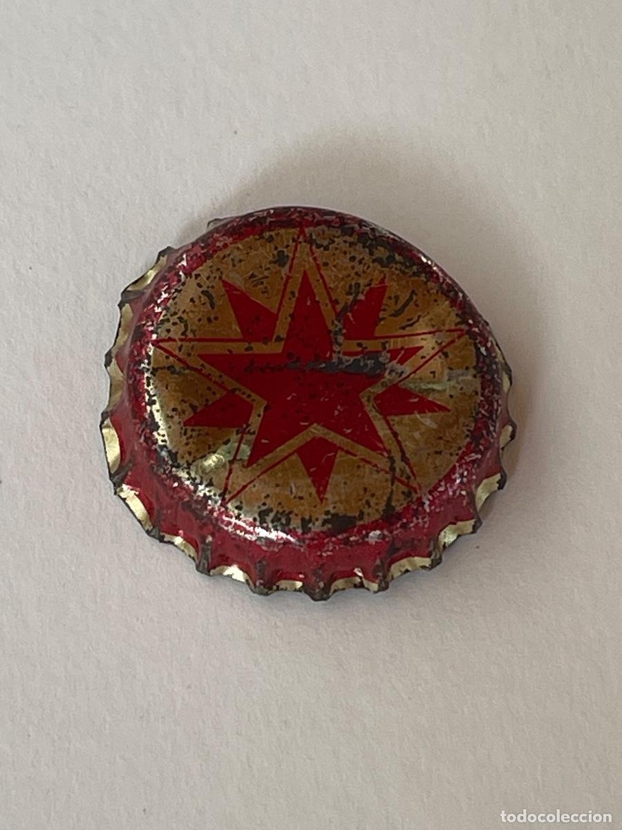 Coleccionismo de cervezas: CHAPA CORONA BIER ESTRELLA ROJA CORCHO CERVEZA