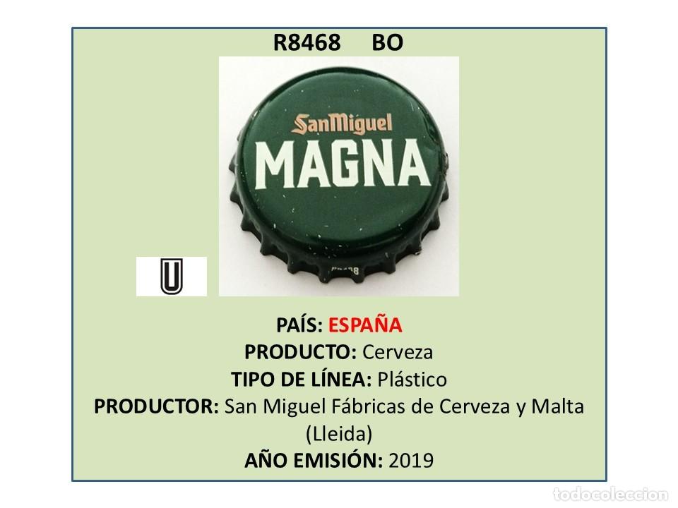 Coleccionismo de cervezas: TAPON CORONA CAPSULA CHAPA CERVEZA SAN MIGUEL MAGNA (ESPA&Ntilde;A)