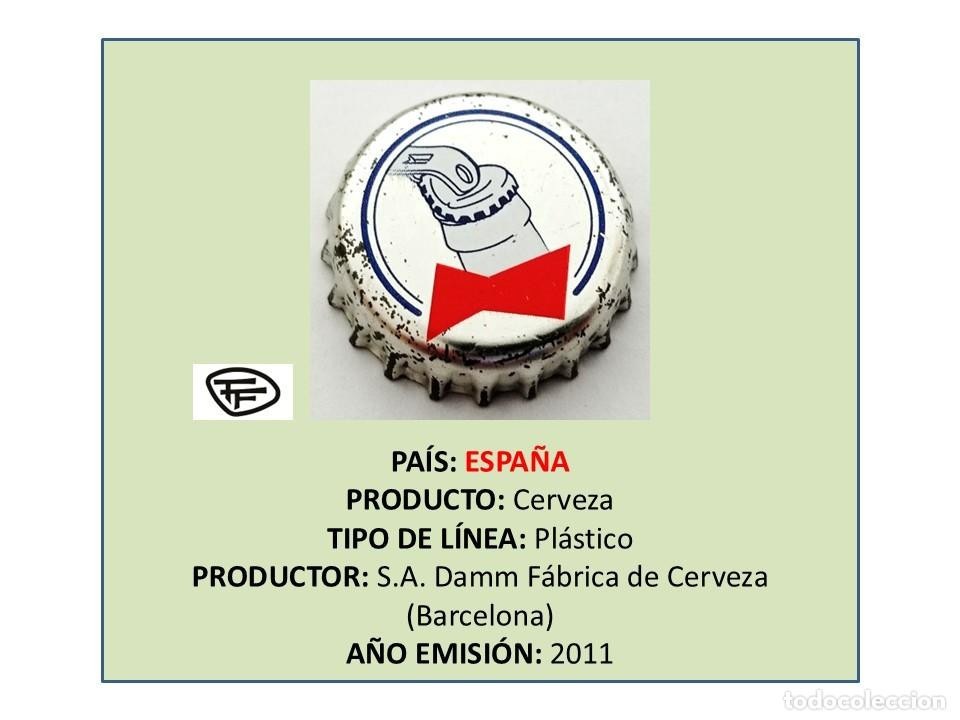 Coleccionismo de cervezas: TAPON CORONA CAPSULA CHAPA CERVEZA BUDWEISER (ESPA&Ntilde;A)