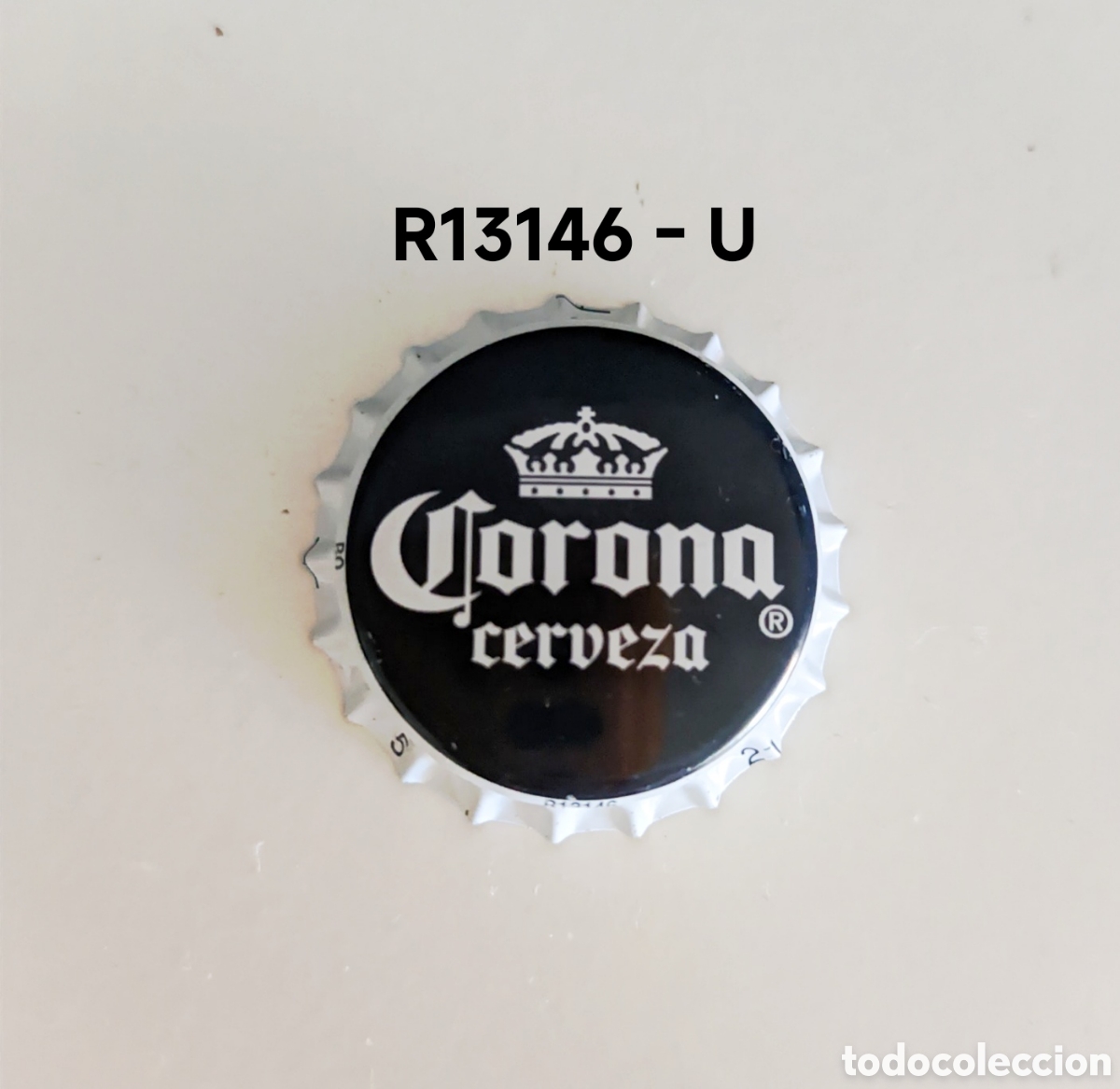 Coleccionismo de cervezas: Chapa corona sin usar de Espa&ntilde;a