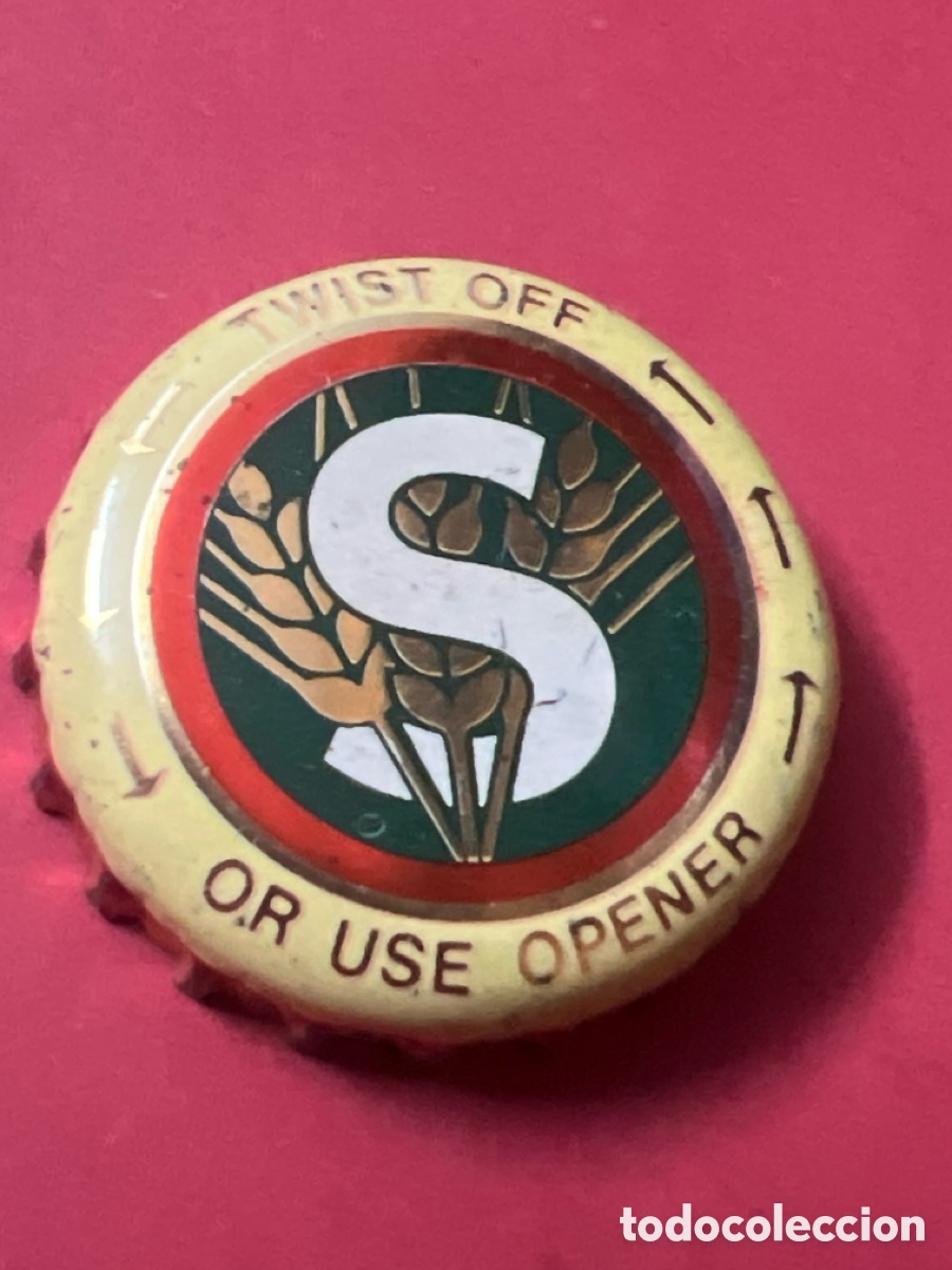 Coleccionismo de cervezas: T4/X116/C3. CHAPA CERVEZA - S twist off or use opener - CANAD&Aacute;