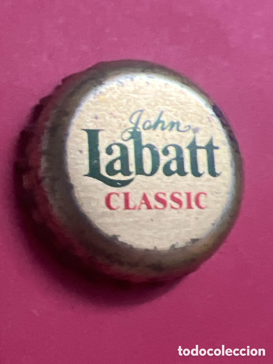 Coleccionismo de cervezas: T4/X116/D2. CHAPA CERVEZA - John Labatt Classic - CANAD&Aacute;