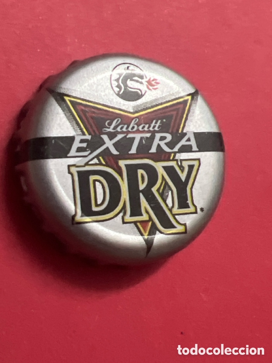 Coleccionismo de cervezas: T4/X116/D3. CHAPA CERVEZA - Labatt Extra Dry - CANAD&Aacute;