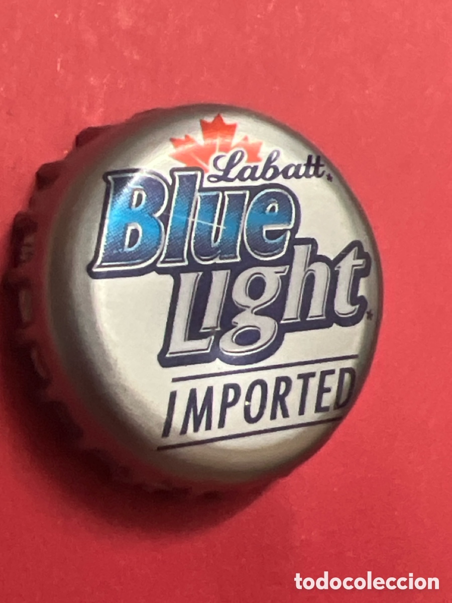 Coleccionismo de cervezas: T4/X116/D4. CHAPA CERVEZA - Labatt Blue Light Imported - CANAD&Aacute;