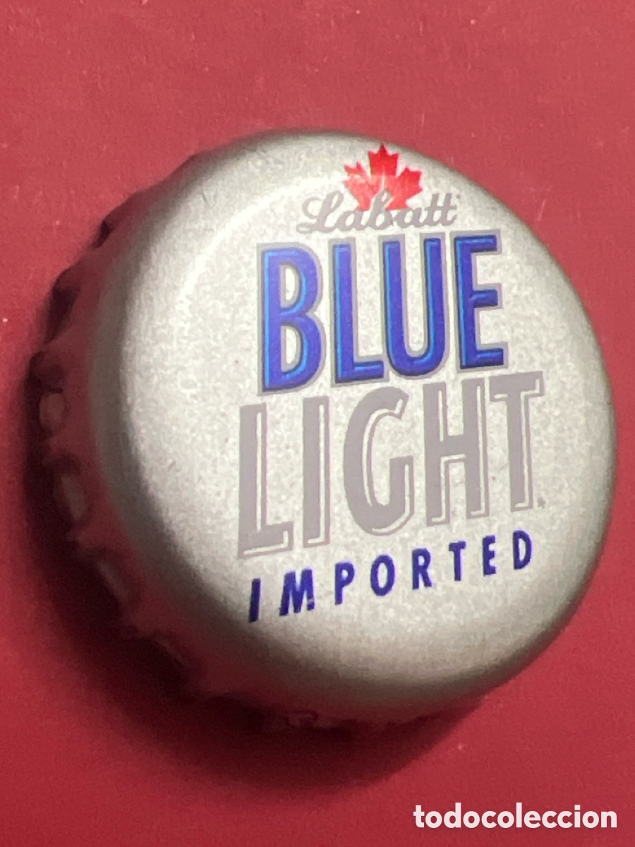 Coleccionismo de cervezas: T4/X116/D6. CHAPA CERVEZA - Labatt Blue Light Imported - CANAD&Aacute;