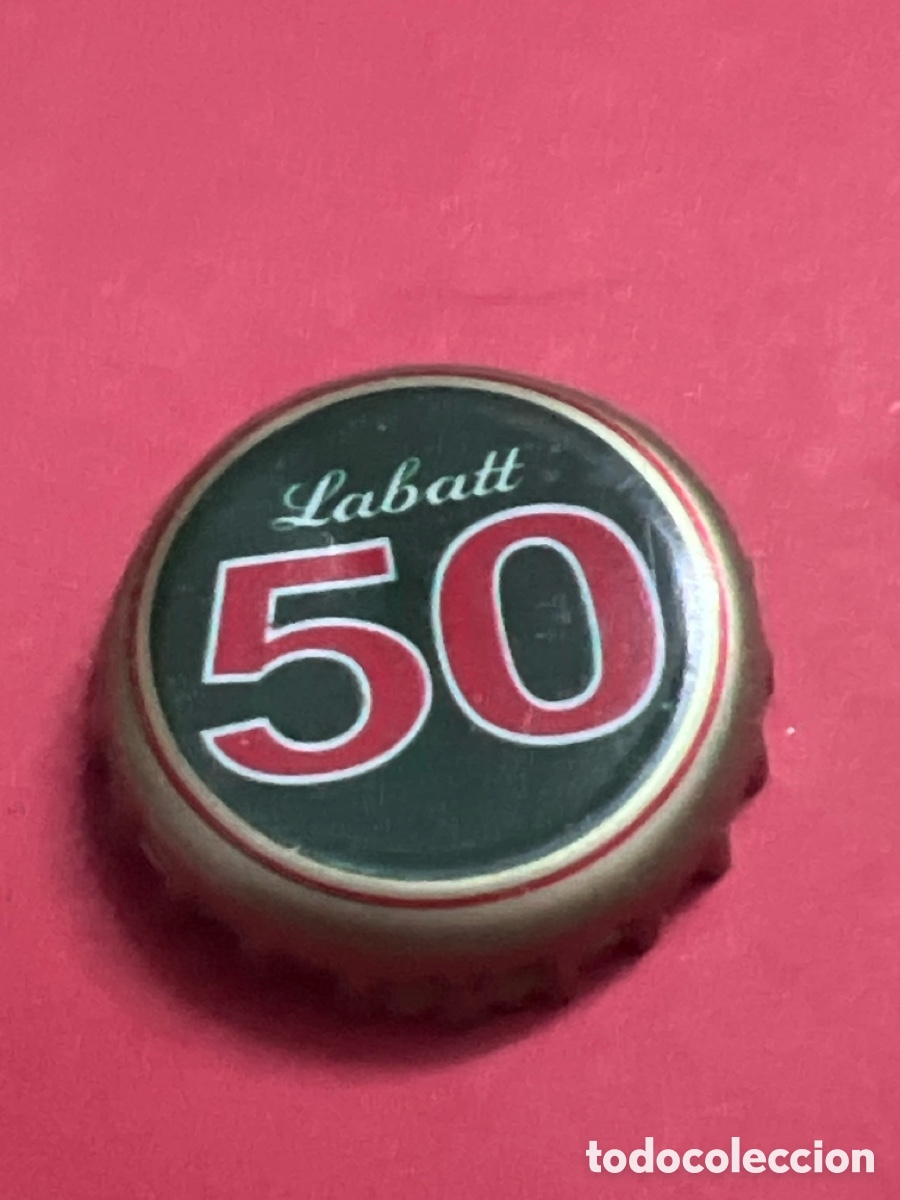 Coleccionismo de cervezas: T4/X116/E4. CHAPA CERVEZA - Labatt 50 - CANAD&Aacute;