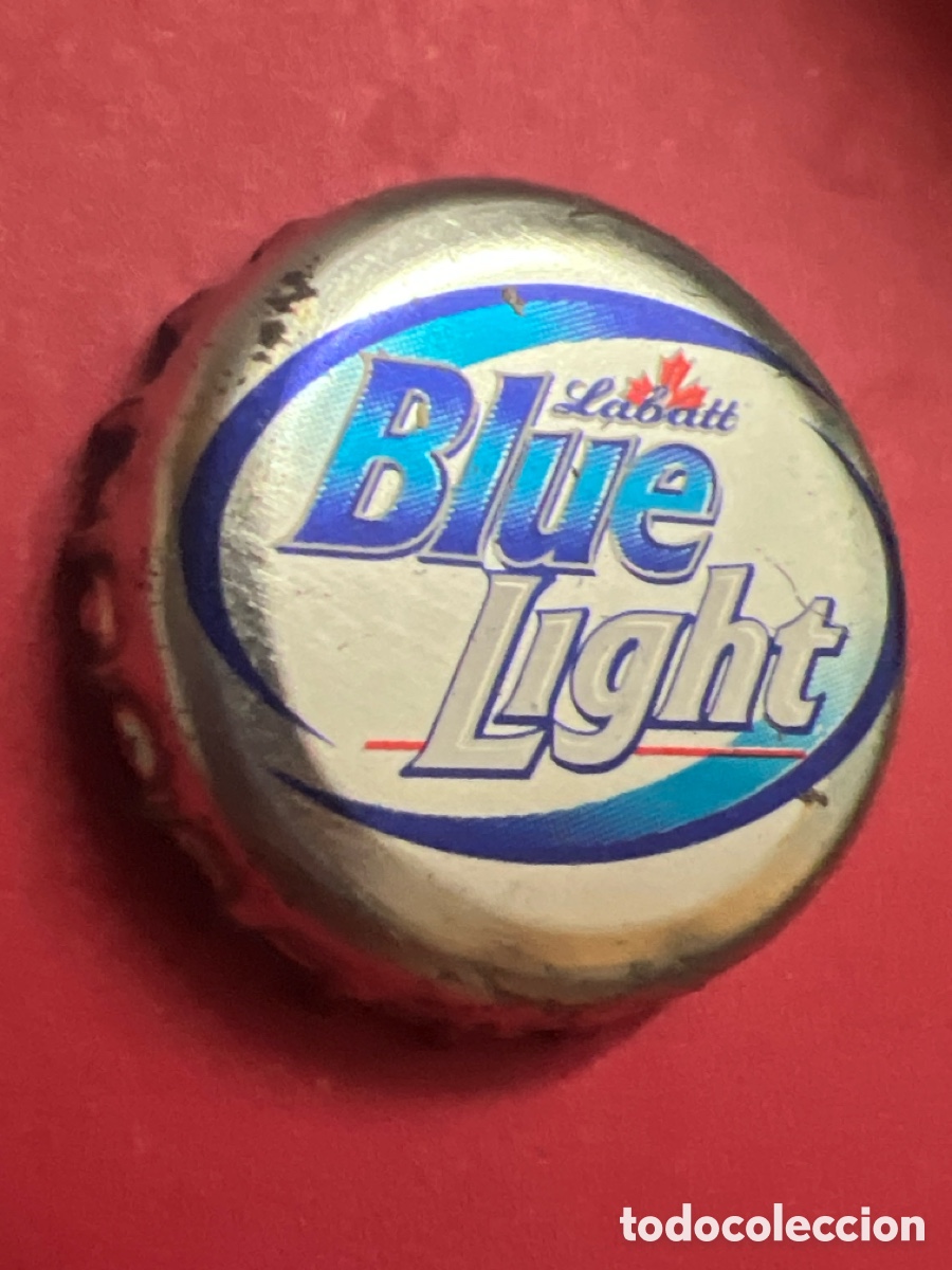 Coleccionismo de cervezas: T4/X116/E6. CHAPA CERVEZA - Labatt Blue Light - CANAD&Aacute;