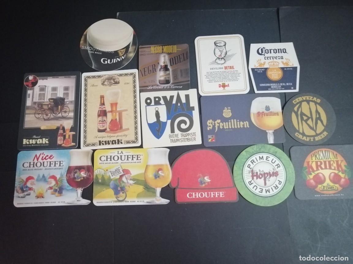 Coleccionismo de cervezas: LOTE DE POSAVASOS DE CERVEZA, NUEVOS SIN USAR
