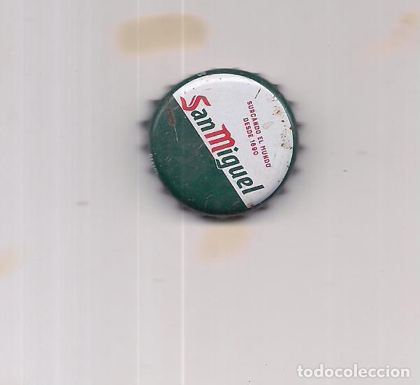 Coleccionismo de cervezas: 1 chapa de cerveza San Miguel