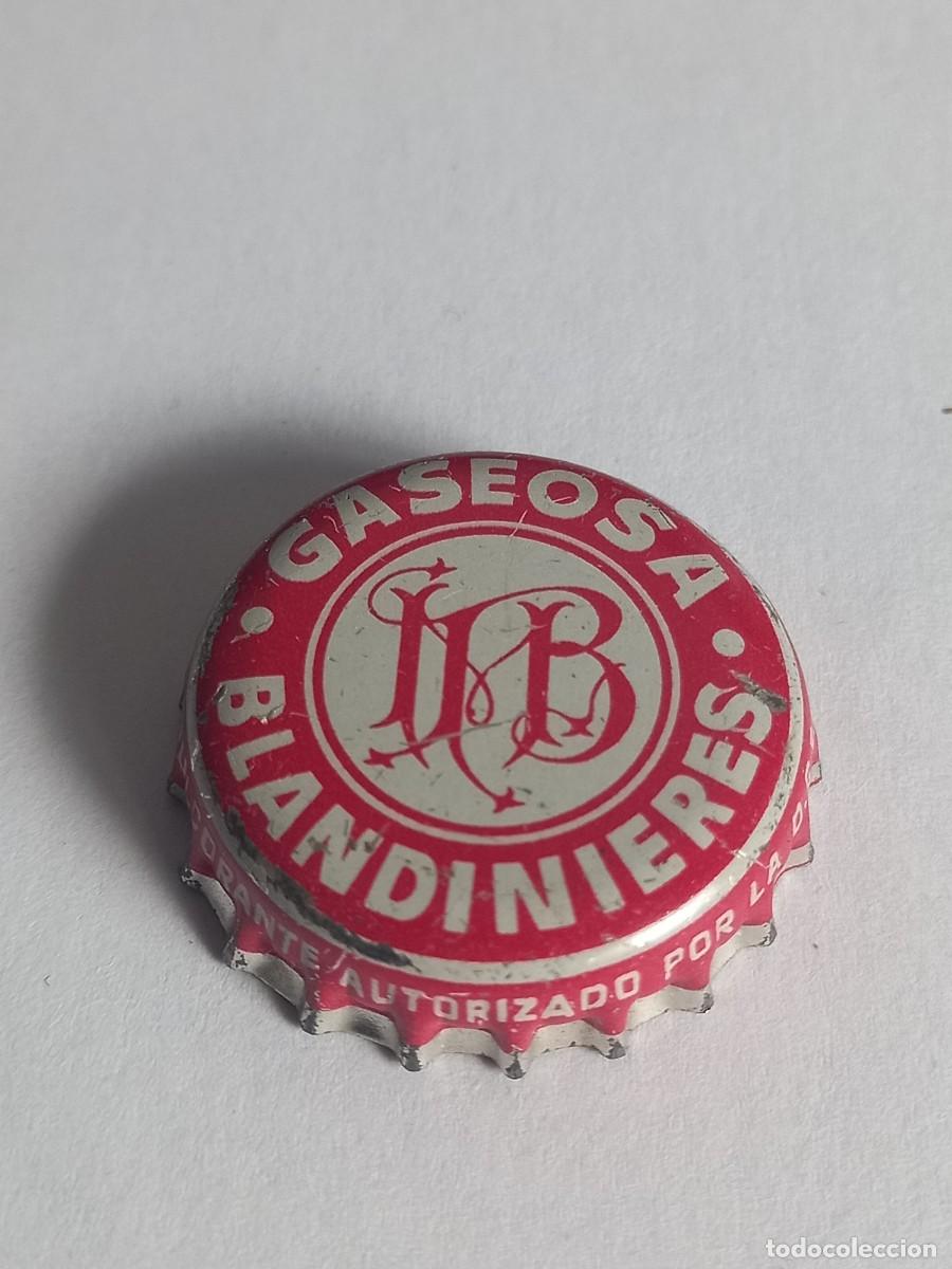 Coleccionismo de cervezas: CHAPA GASEOSA BLANDINIERES DE TARRAGONA, FACTOR&Iacute;A UNIC (CORCHO)