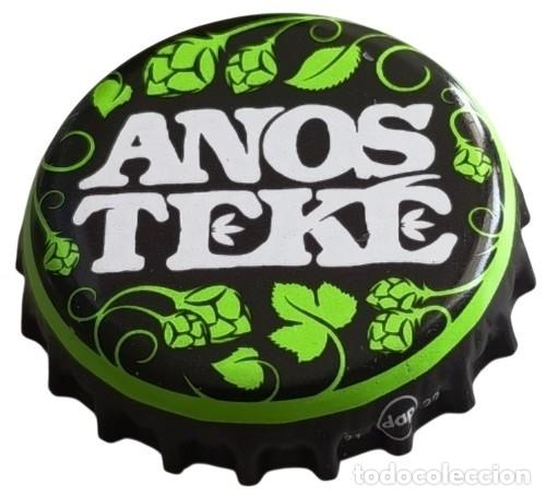 Coleccionismo de cervezas: Francia Capsule de Bi&egrave;re Beer Crown Cap Anostek&eacute; Blonde Brasserie du Pays Flamand RP873 tap&oacute;n corona
