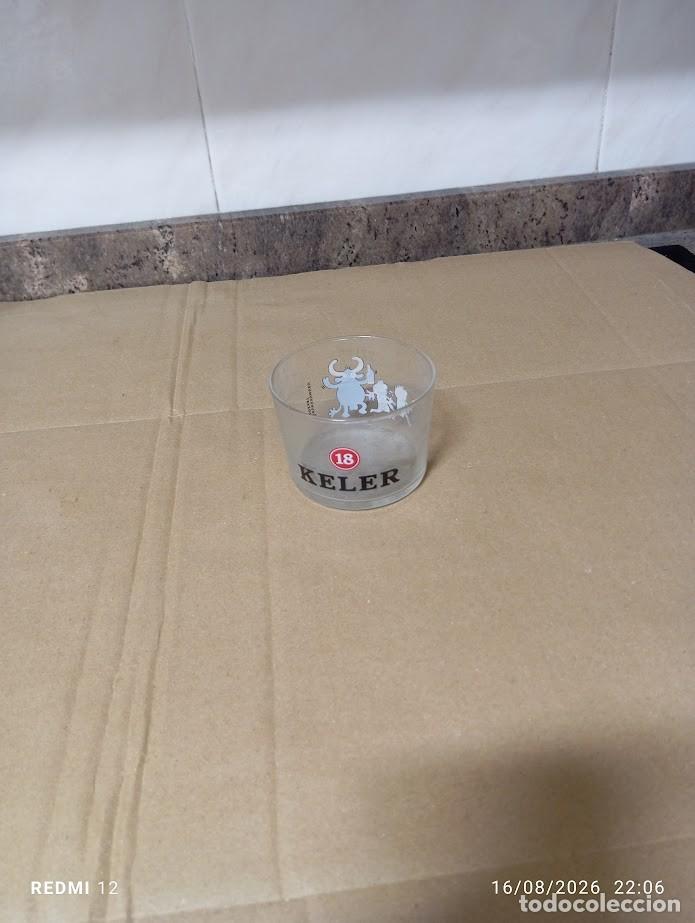 Coleccionismo de cervezas: VASO CERVEZA KELER 18 KUKUXUMUSU